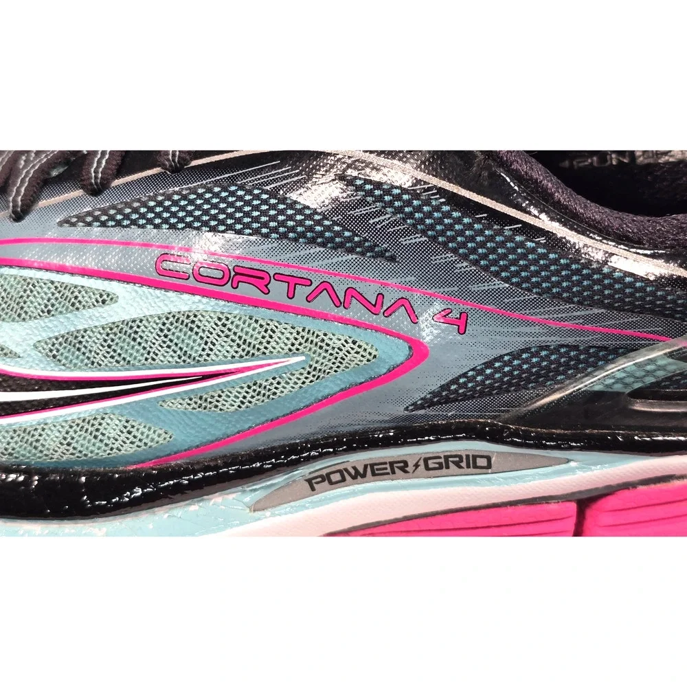 Saucony Women's Cortana 4 Running Shoes Blue Pink Black Size 7.5 S10240-2